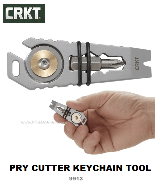 CRKT Pry Cutter Keychain Multi-Tool, CRKT9913 - Click Image to Close